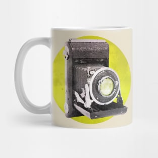 Retro camera in watercolor Mug